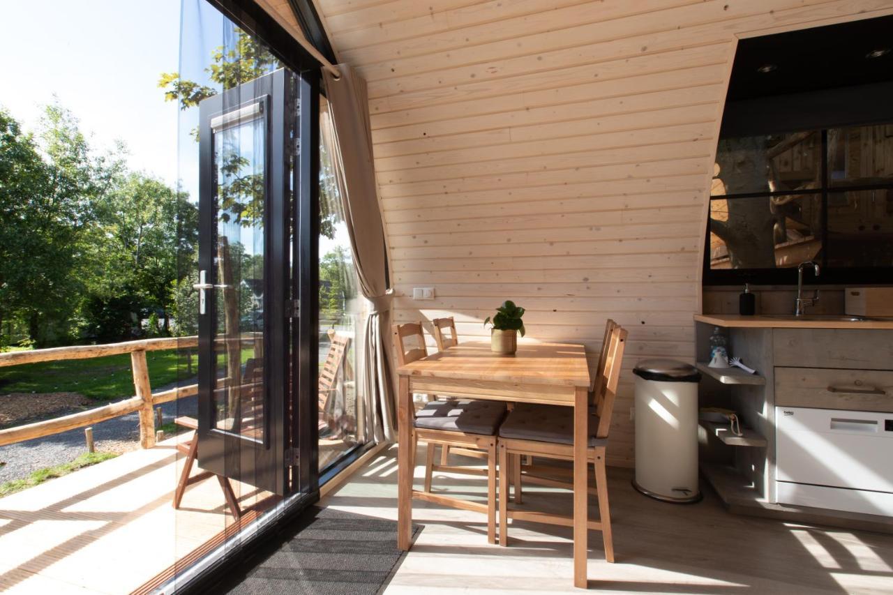 Pod Huisje Met Hottub Dokkum Exterior foto